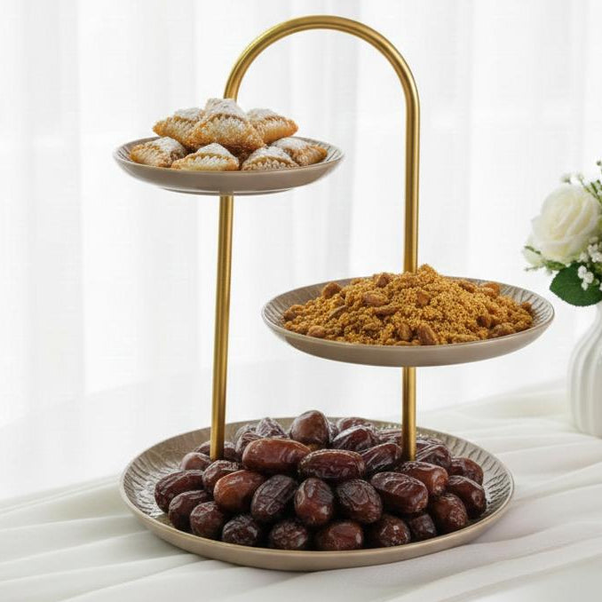 Service de table marron 31pcs