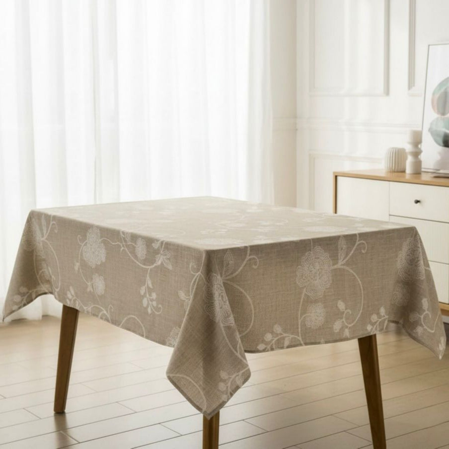 Nappe imperméable rectangulaire floral 160/200cm