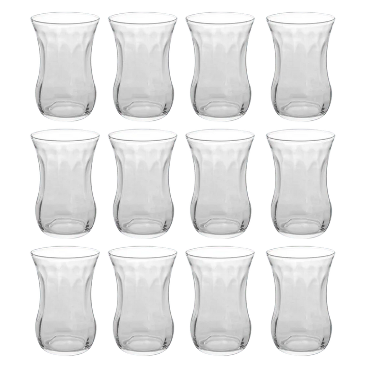 12 verres à thé 115ML - Saga Cuisine