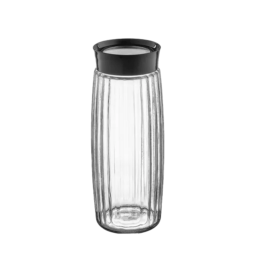 Set 2 jarres en verre 1600ML - Saga Cuisine