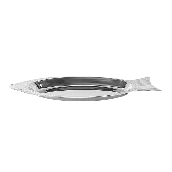 Plat poisson en inox 45x20cm