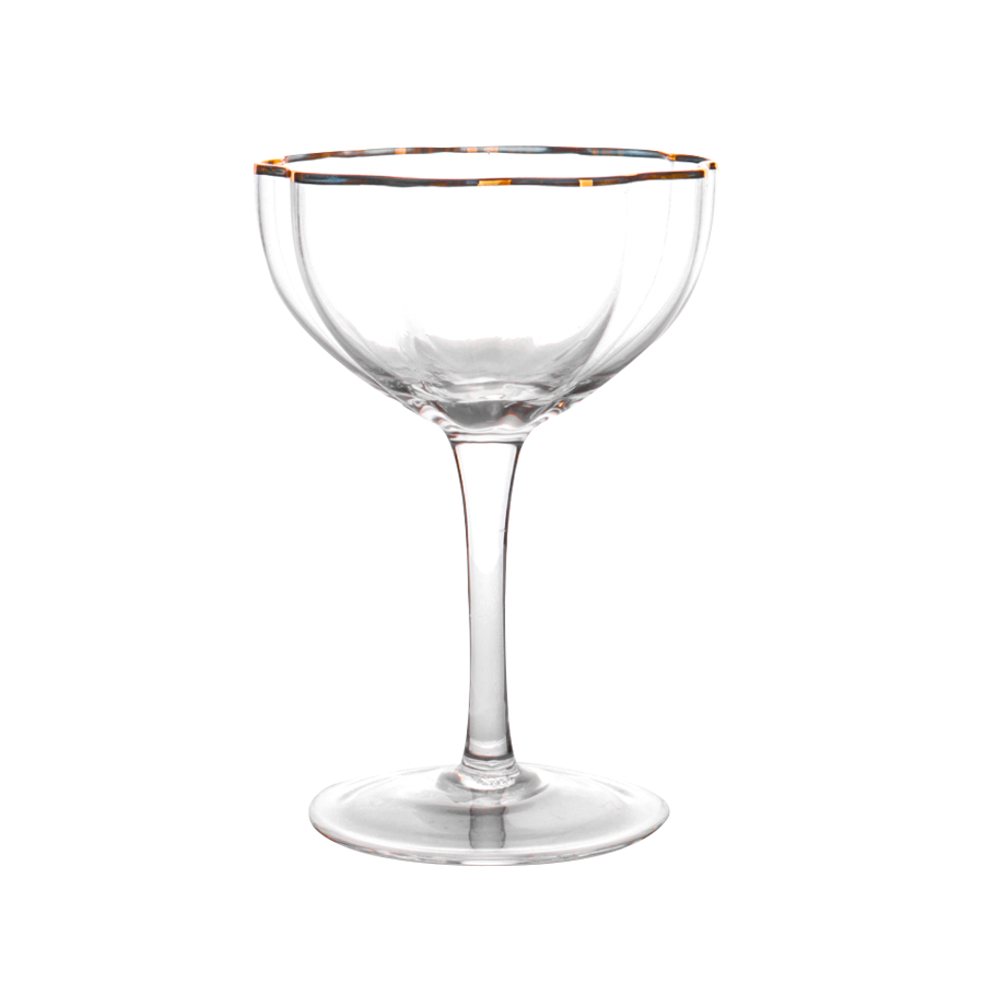 Set 6 coupelles en verre 14x10cm