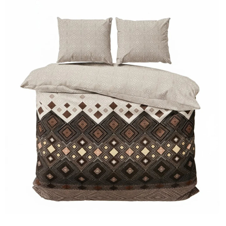 Parure de lit 2 places 200x215cm / 2x50x70cm