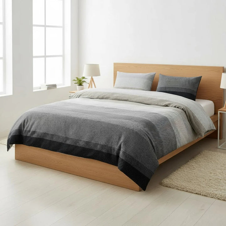 Parure de lit 2 places 200x215cm / 2x50x70cm