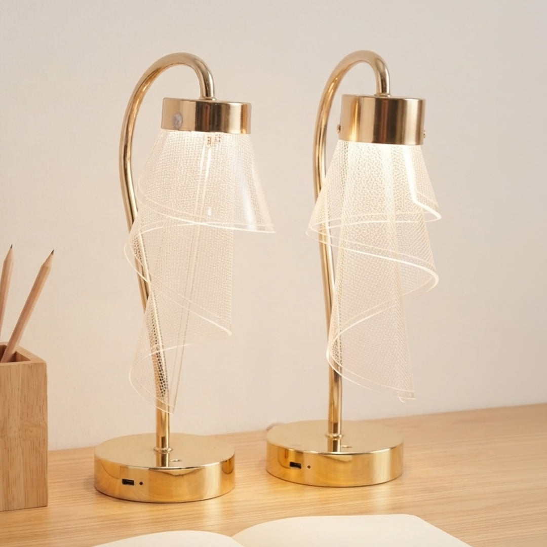 Set 2 lampes décoratif 30cm USB modèle 5