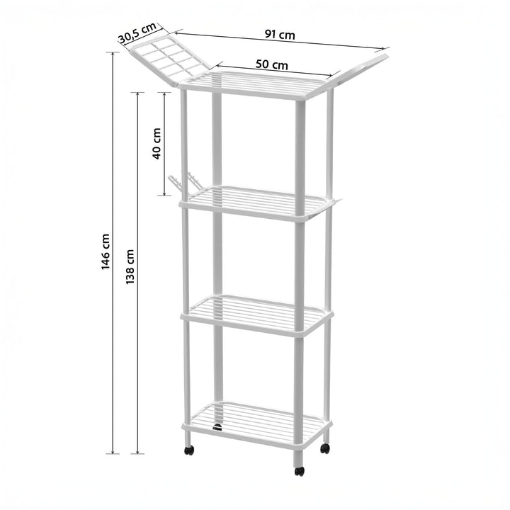 Etendoir multifonction 92x30,50x148cm