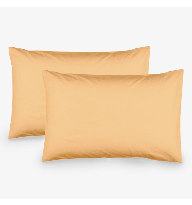 Set 2 taies d'oreiller 50x70cm en coton