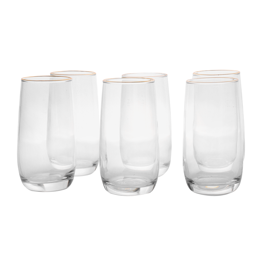 Set 6 verres à eau 360ML