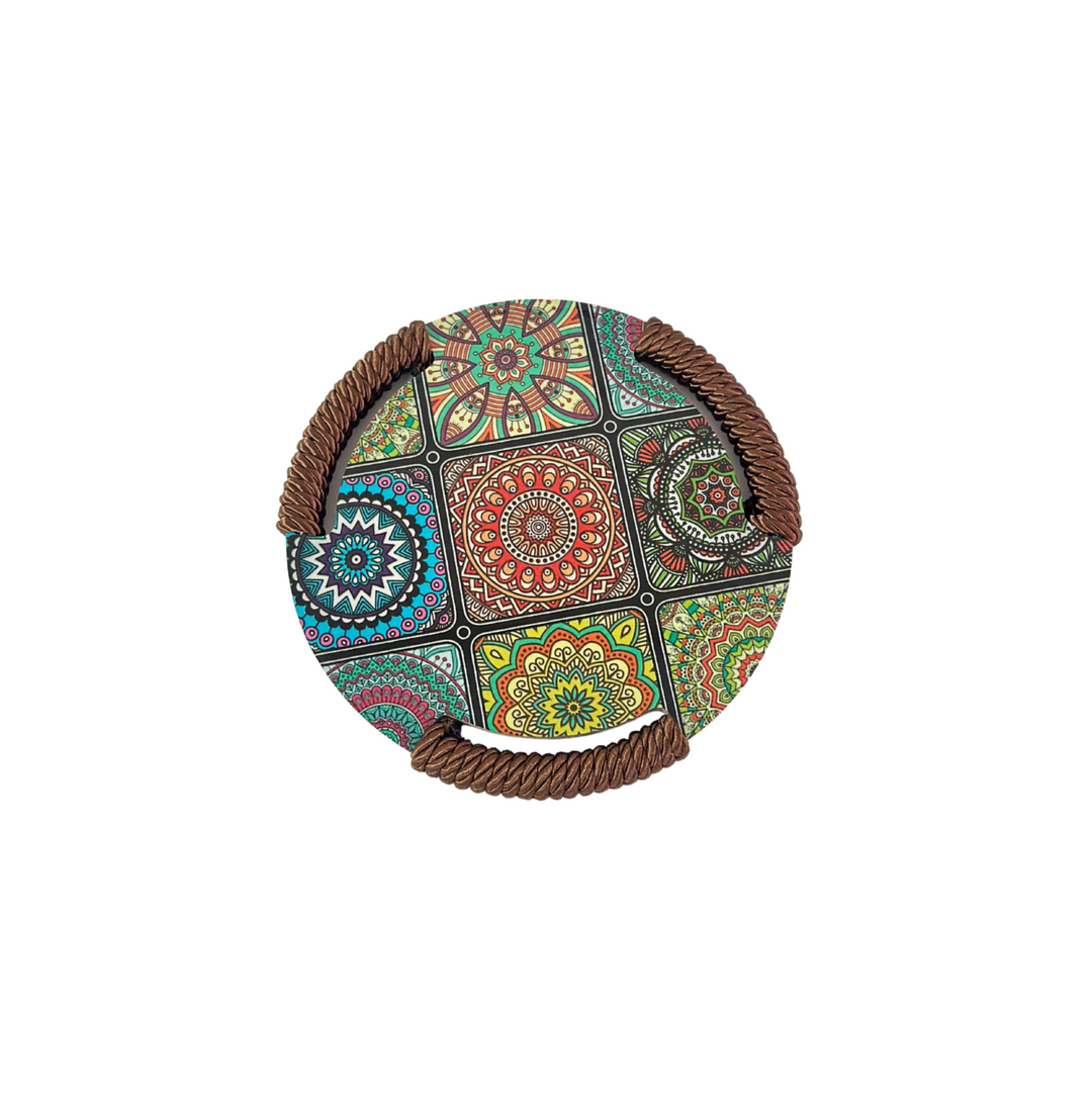 Sous plat rond en bois 20cm