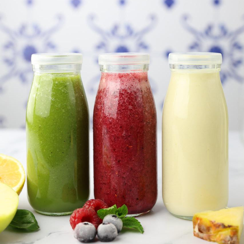 Set 10 bouteilles en verre 250ML