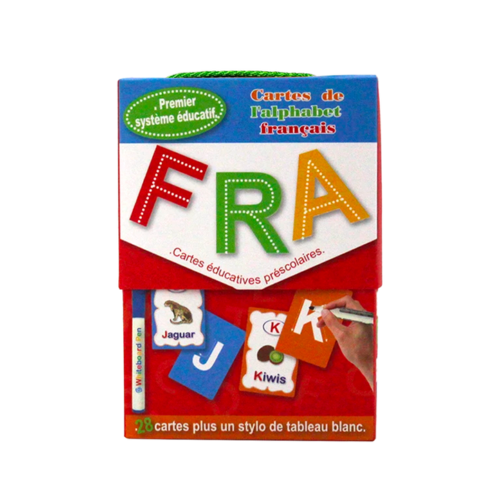 Cartes alphabet anglais 15x11cm