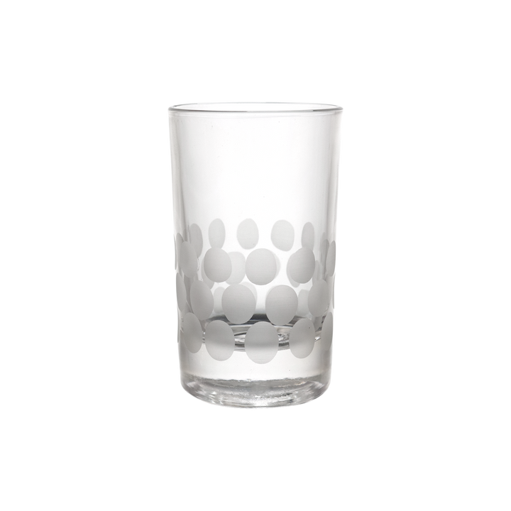 6 verres à café gravés