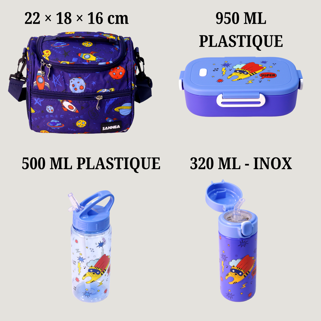 Set Lunch Box AstroCat