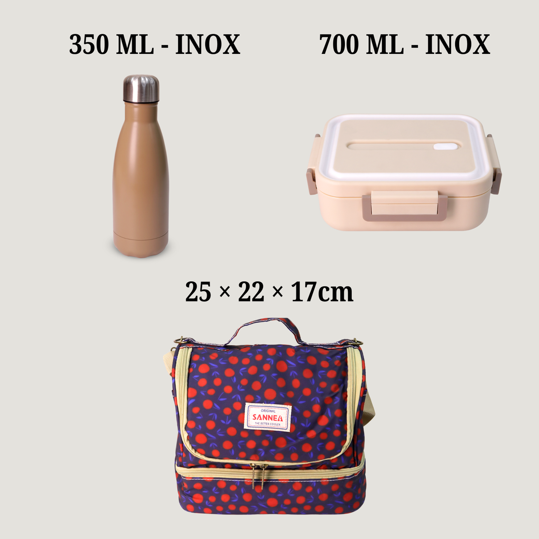 Set Lunch Box Cherry