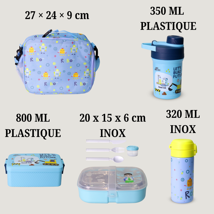 Set Lunch Box Bricolo