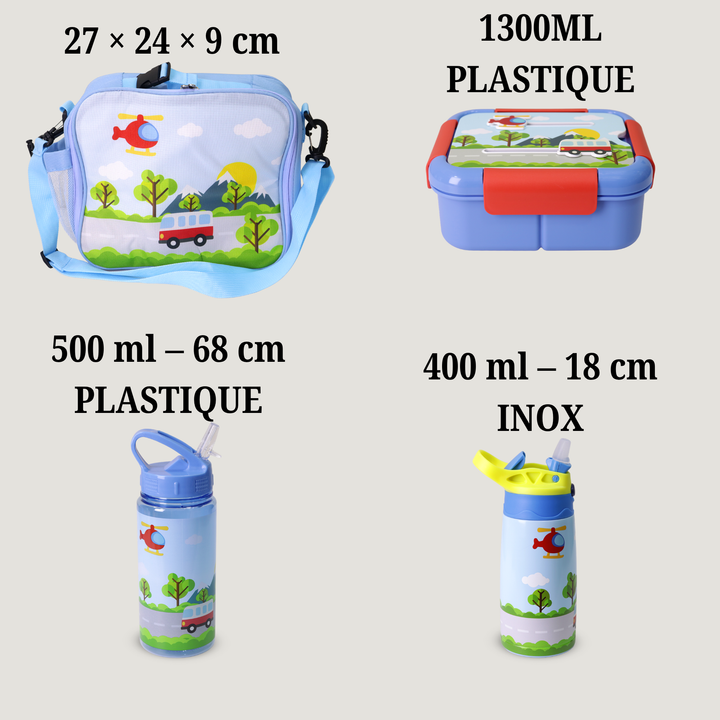 Set Lunch Box Aventurier