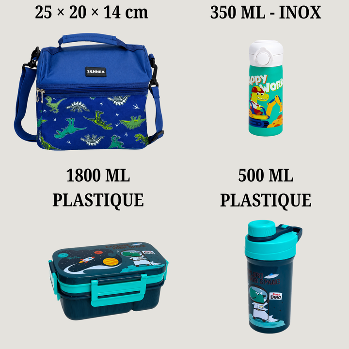 Set Lunch Box Astrodino