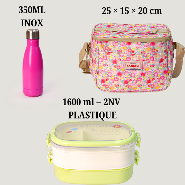 Set Lunch Box Flora