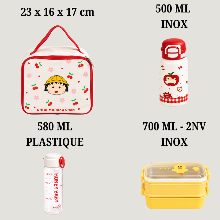 Set Lunch Box Cherry Blossom