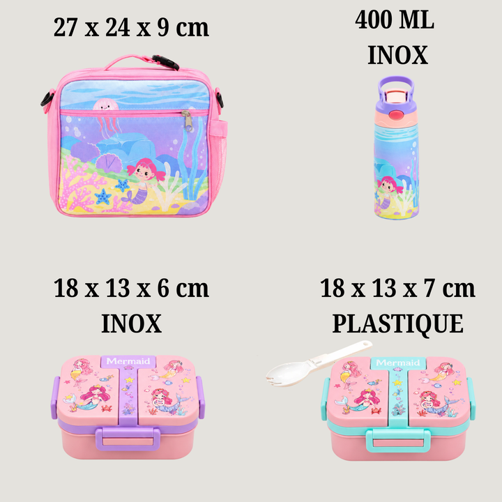 Set Lunch Box Mermaid