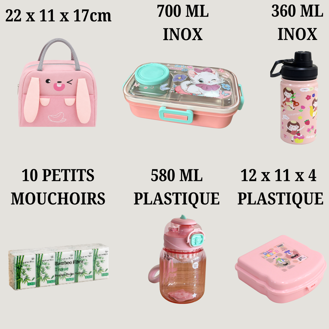 Set Lunch Box Bunny