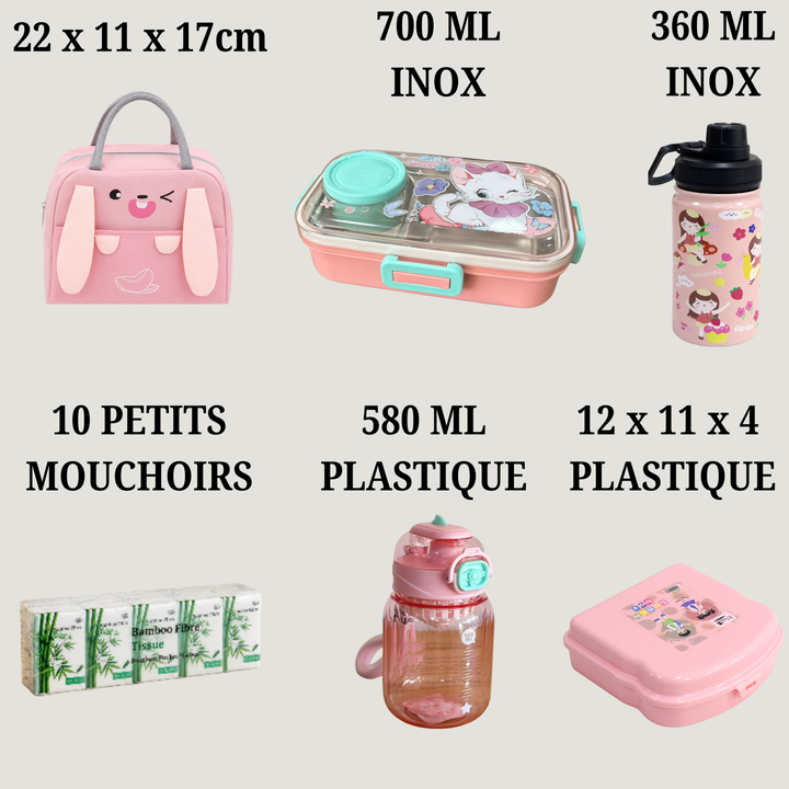 Set Lunch Box Bunny