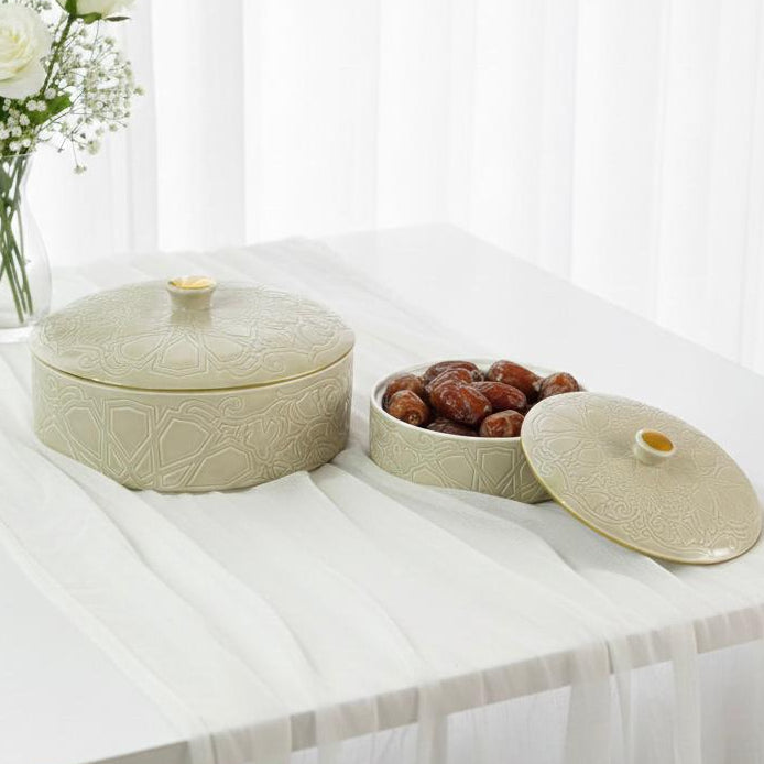 Service de table beige 31pcs