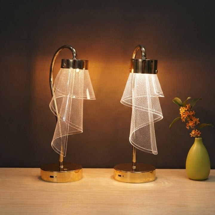 Set 2 lampes décoratif 30cm USB modèle 5