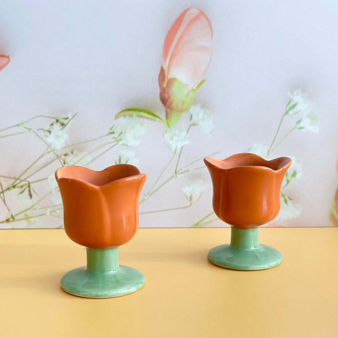 Coffret Fleuri Orange 10pcs