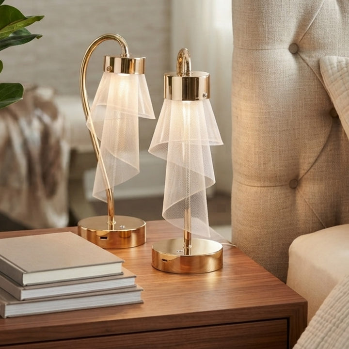 Set 2 lampes décoratif 30cm USB modèle 5