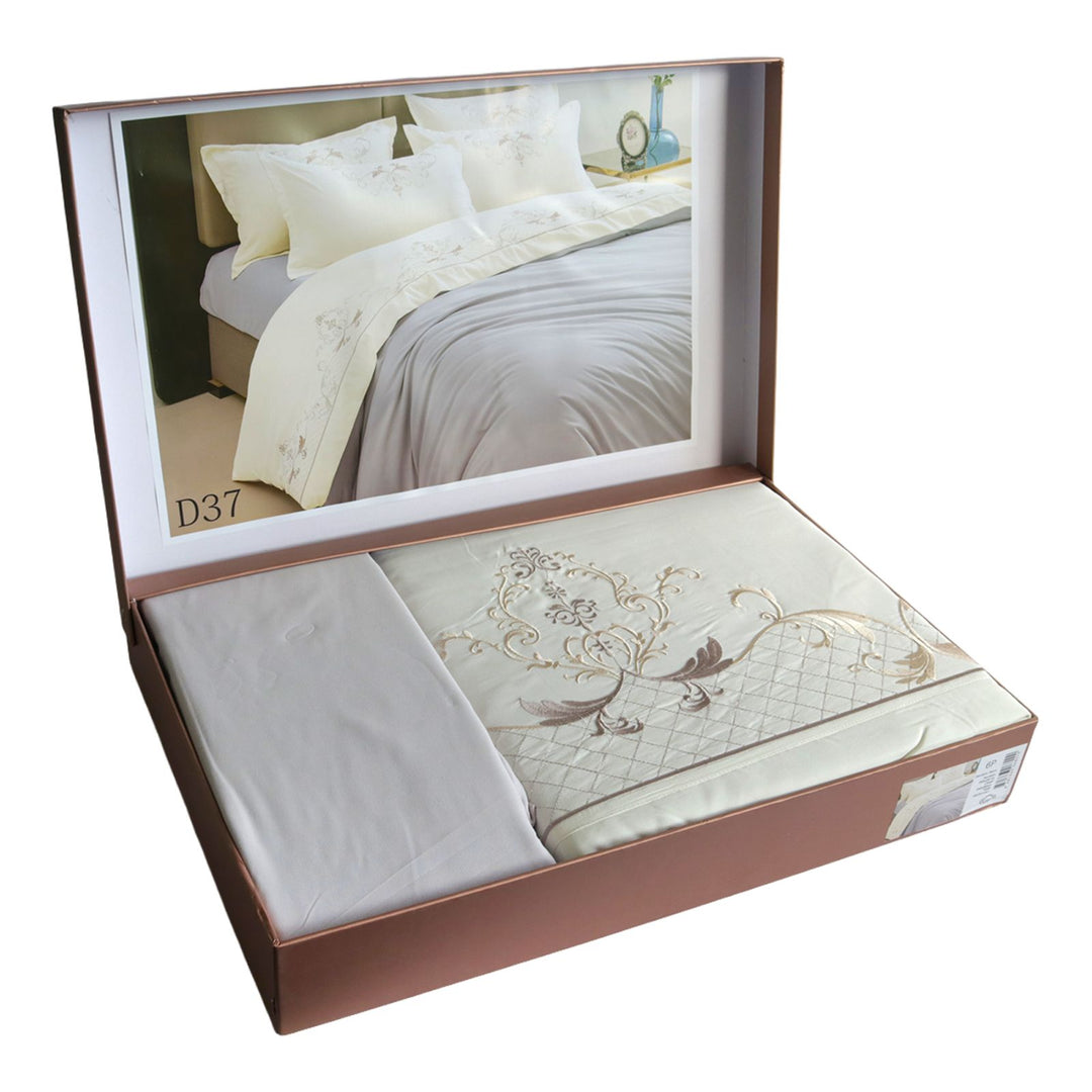 Parure de lit 6pcs 200x230cm / 240x260cm / 50x70cmx4