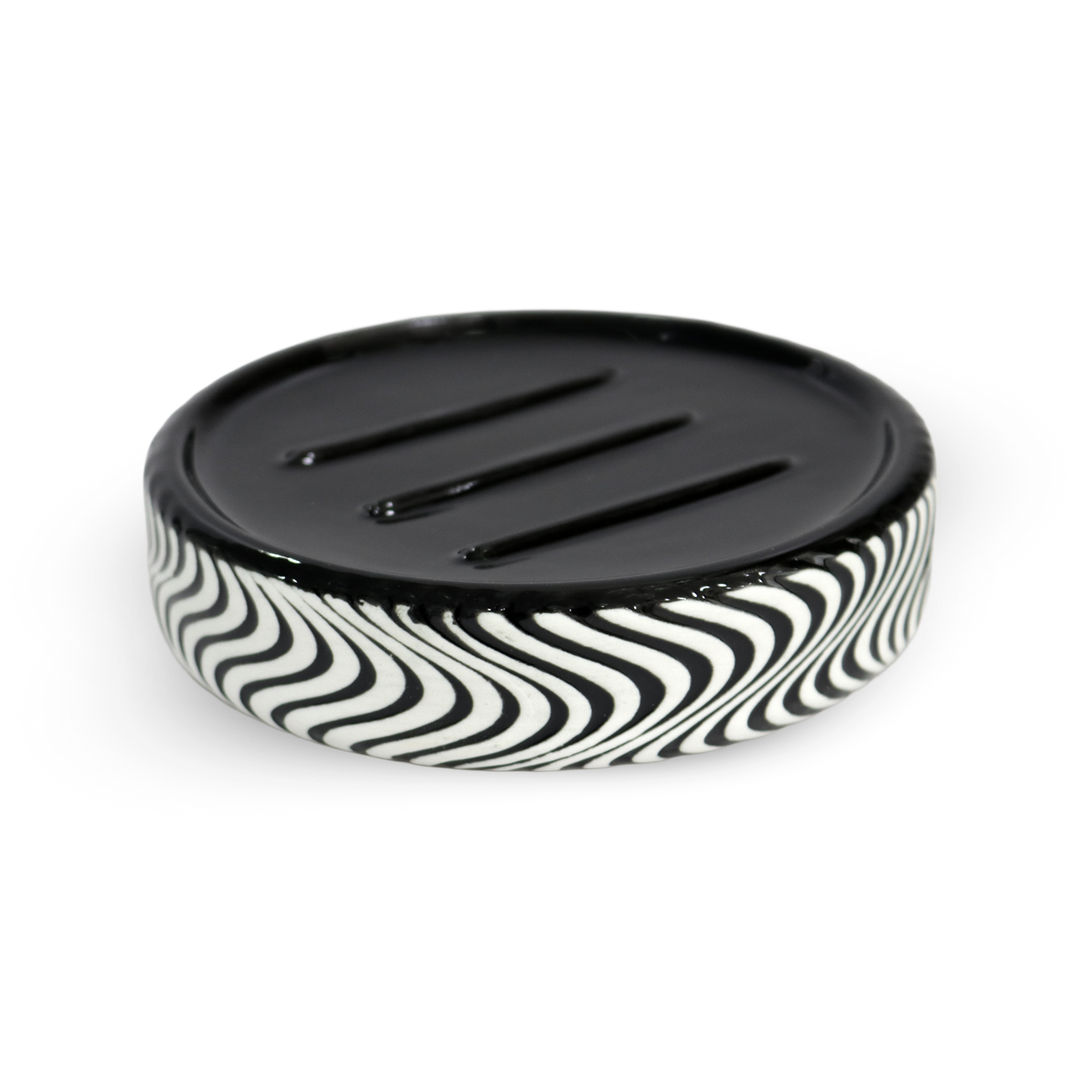 Accessoires Salle de Bain 4pcs Zebra