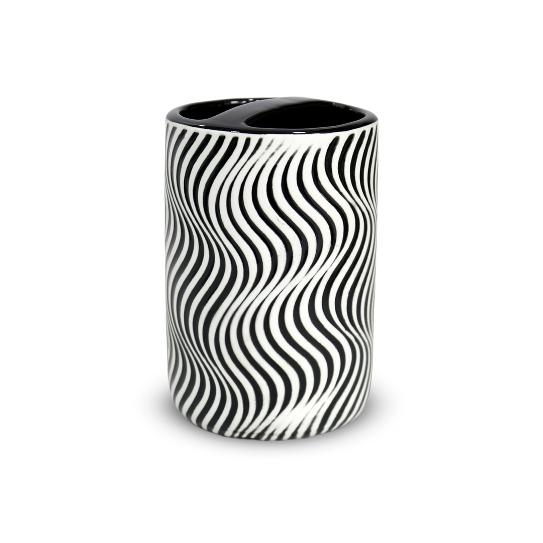 Accessoires Salle de Bain 4pcs Zebra