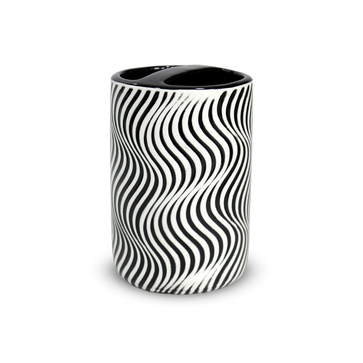 Accessoires Salle de Bain 4pcs Zebra