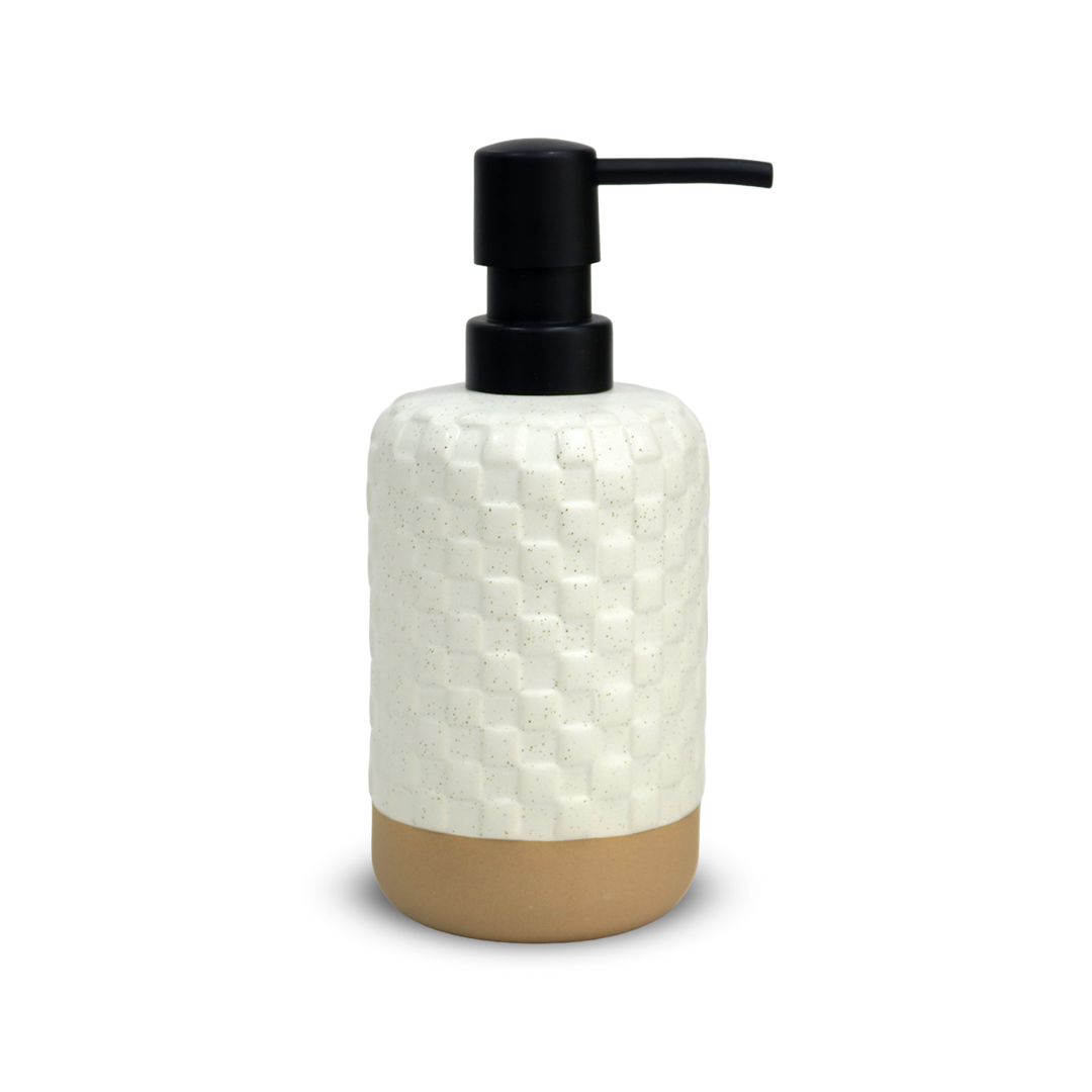 Accessoires Salle de Bain 4pcs Blanc Cassé