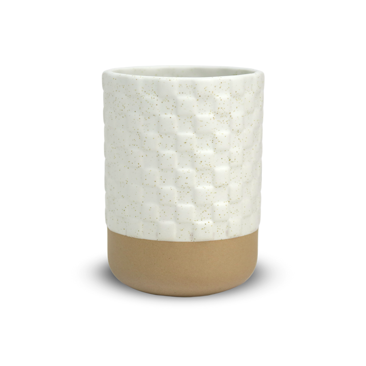 Accessoires Salle de Bain 4pcs Blanc Cassé