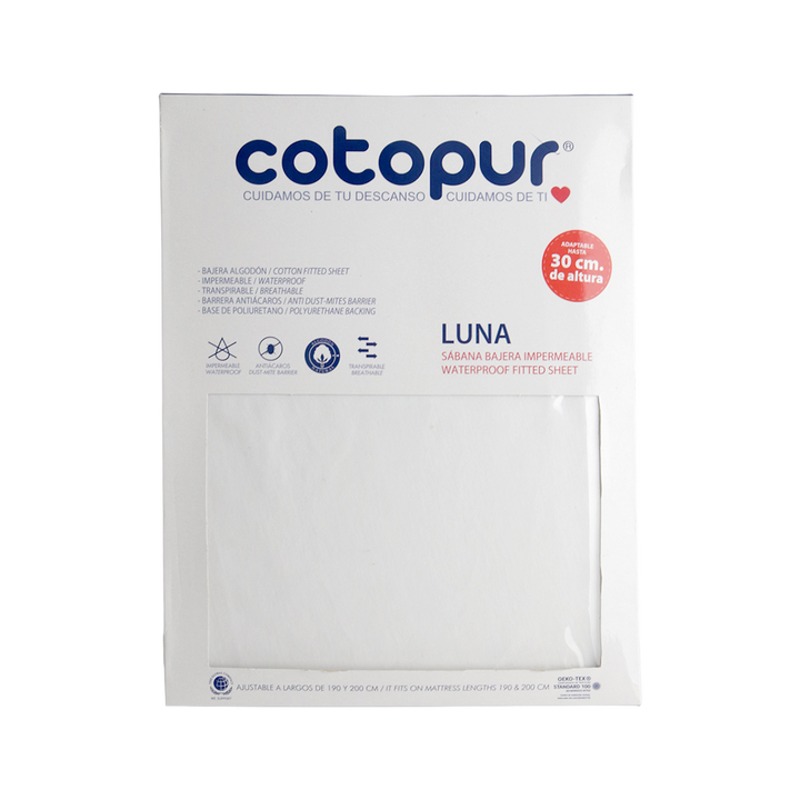 Protège matelas imperméable 90x190x35cm