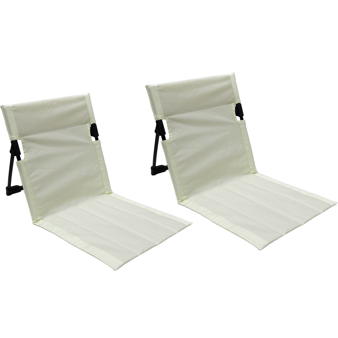 Set 2 chaises portables pliables 41x37cm