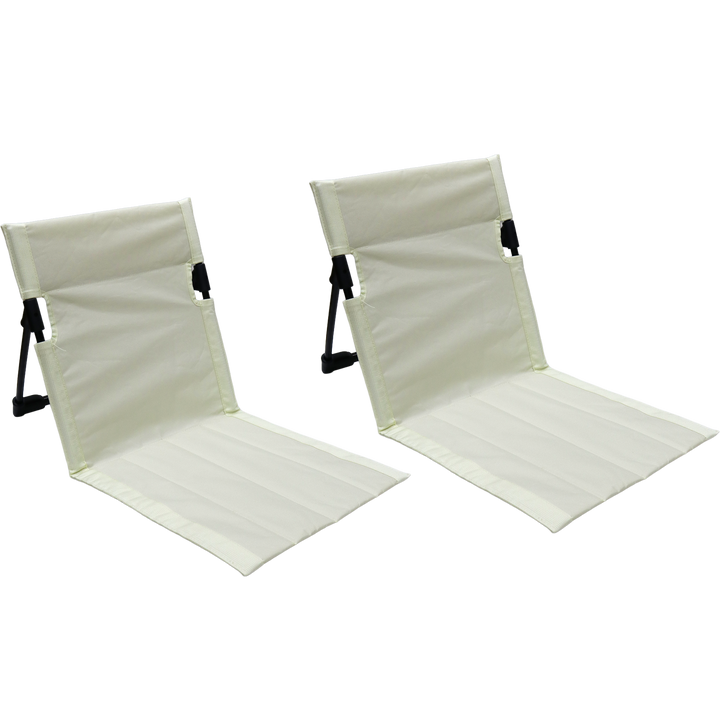 Set 2 chaises portables pliables 41x37cm