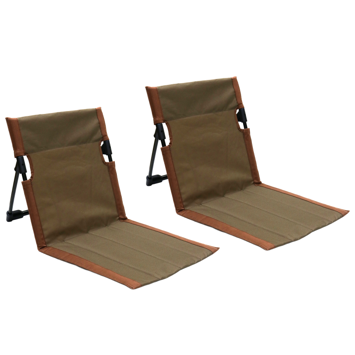 Set 2 chaises portables pliables 41x37cm