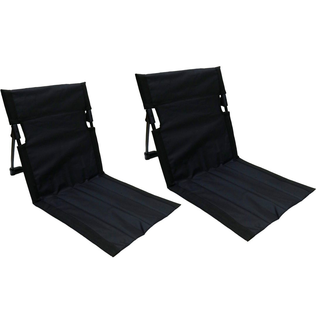 Set 2 chaises portables pliables 41x37cm