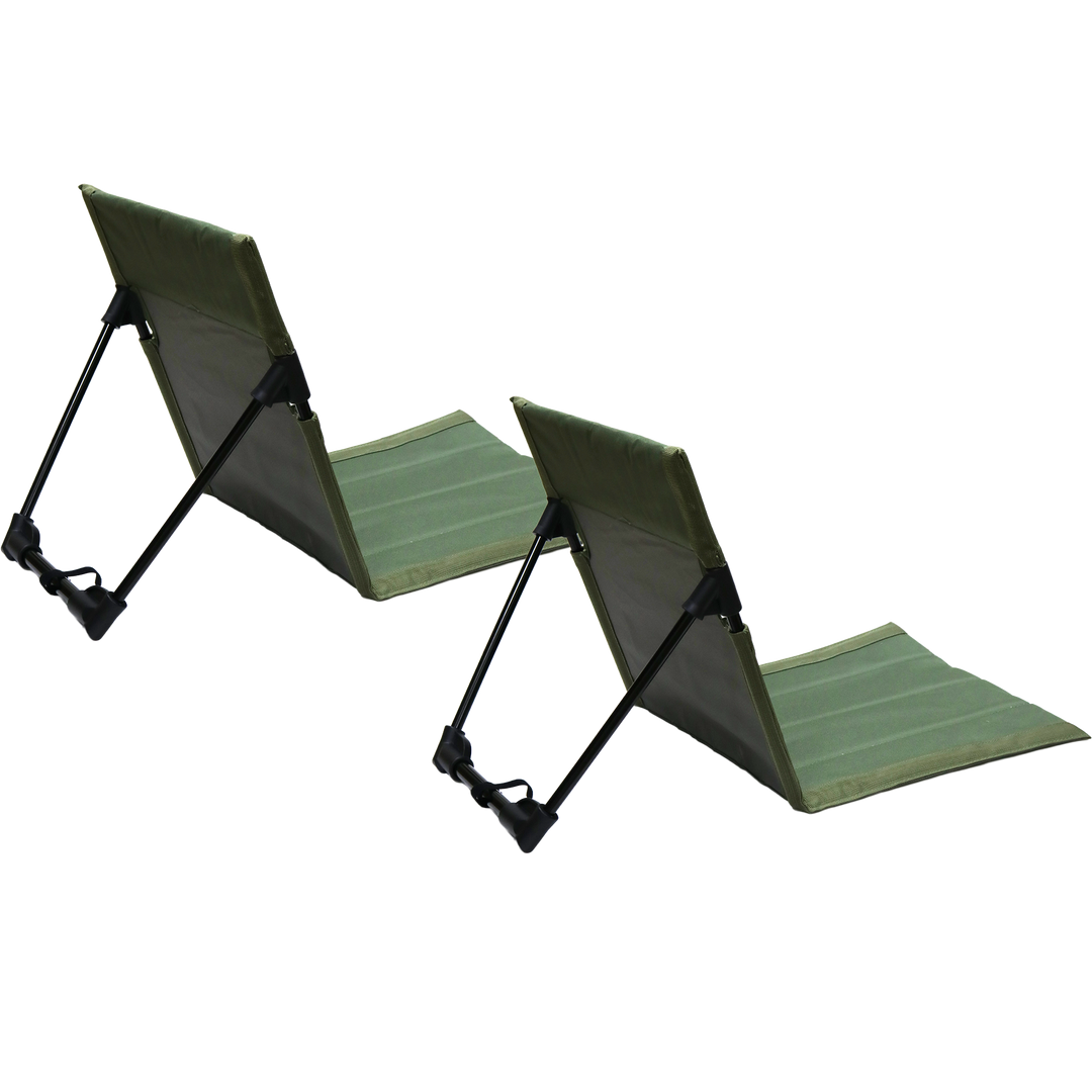 Set 2 chaises portables pliables 41x37cm