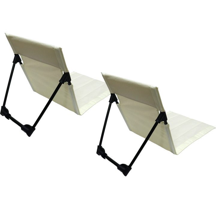 Set 2 chaises portables pliables 41x37cm