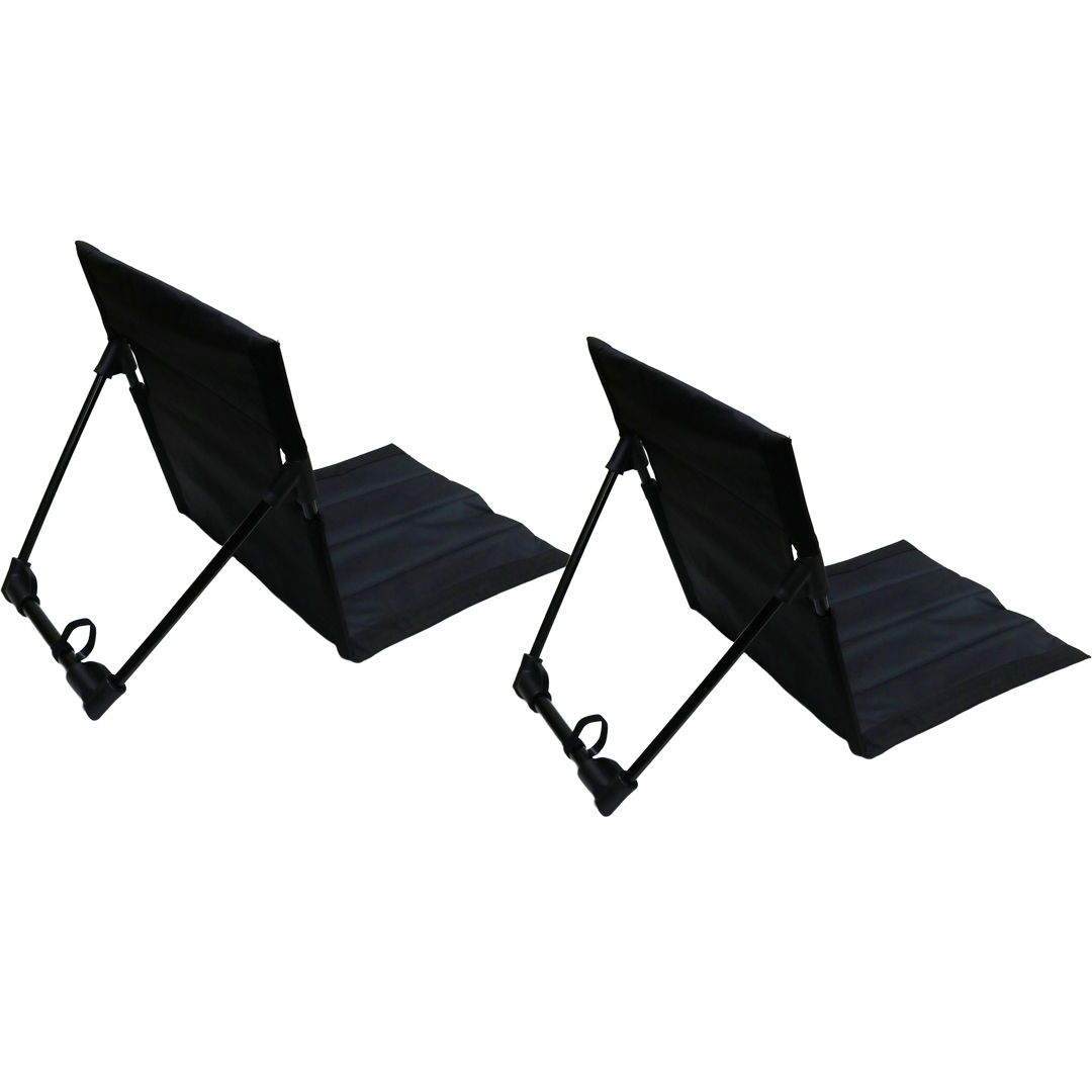 Set 2 chaises portables pliables 41x37cm