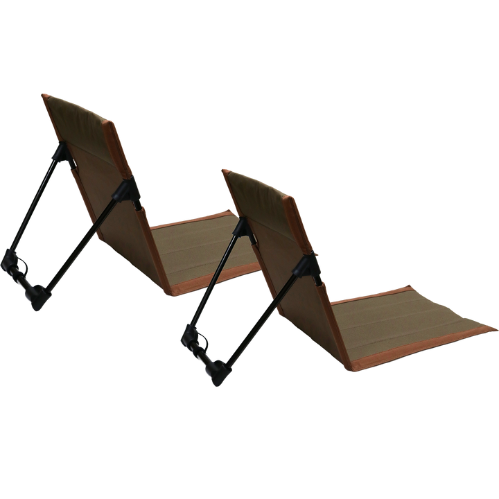 Set 2 chaises portables pliables 41x37cm