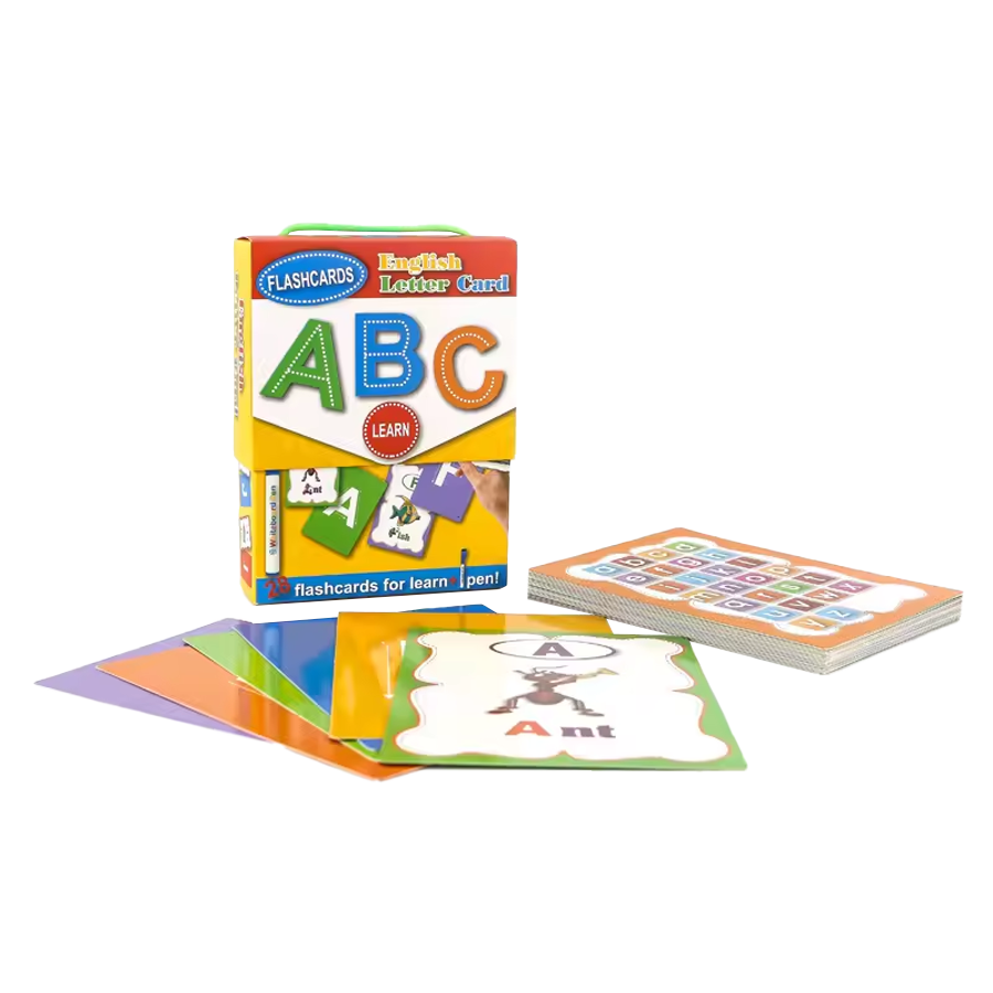 Cartes alphabet anglais 15x11cm