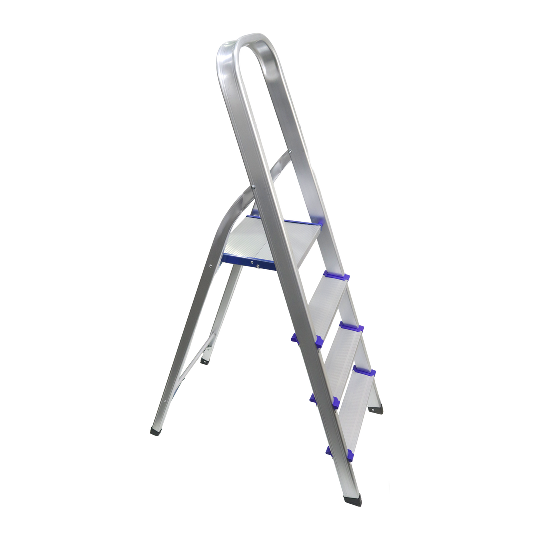 Escabeau 4 marches en aluminium