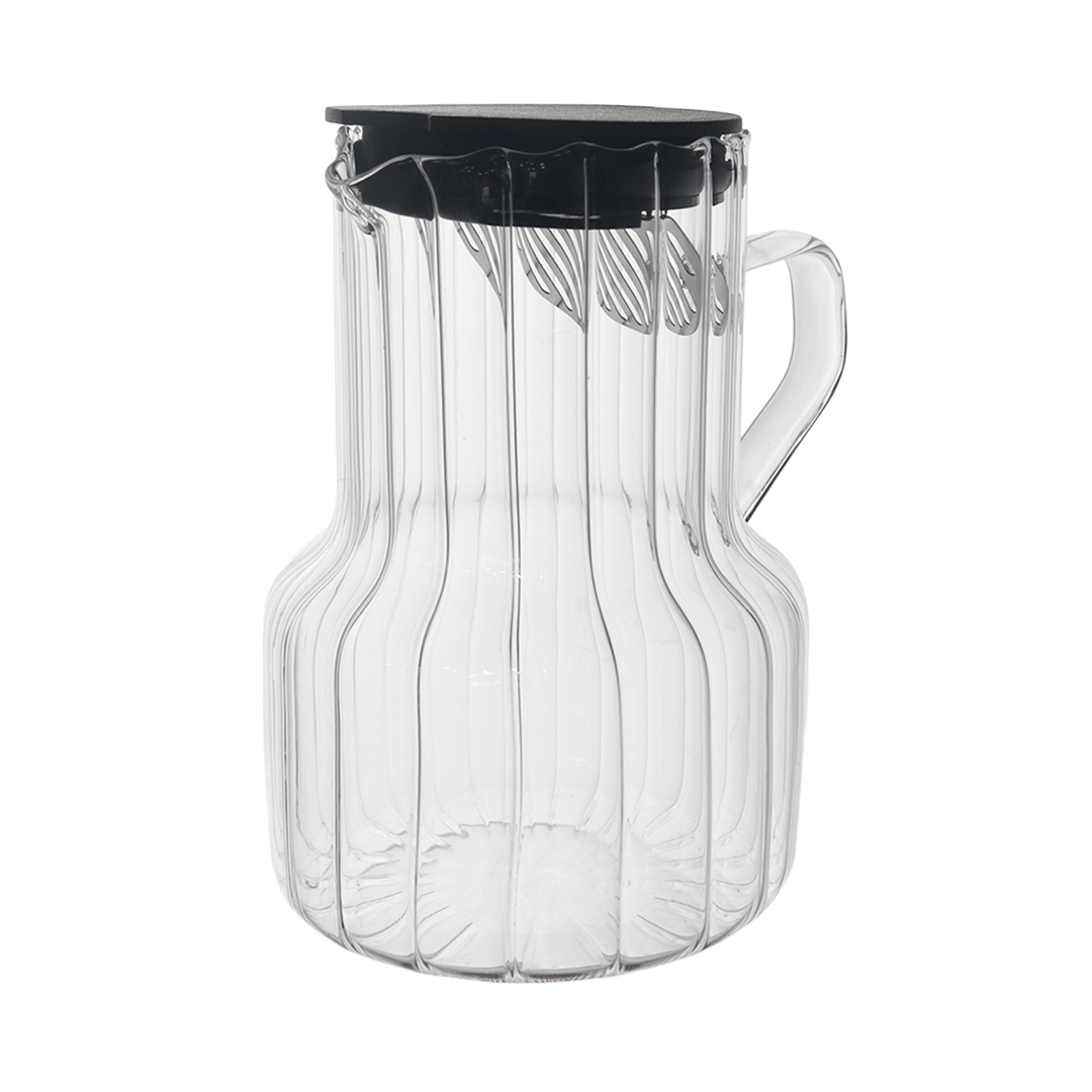 Set théière en verre 950ML + 6 verres double paroi 8cm