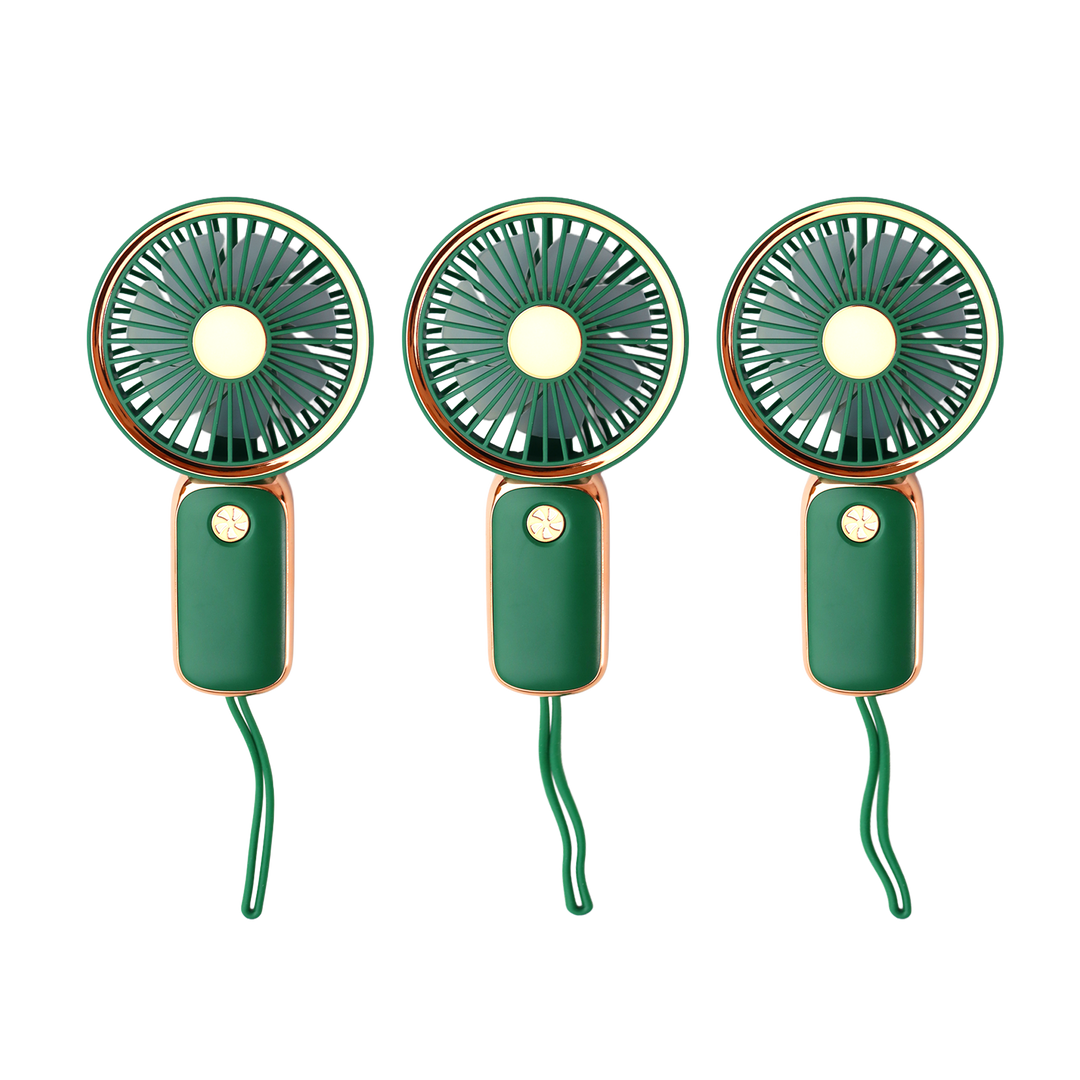 Set 3 mini ventilateurs 15cm USB