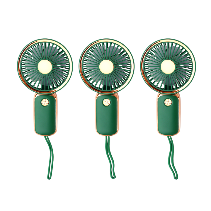 Set 3 mini ventilateurs 15cm USB